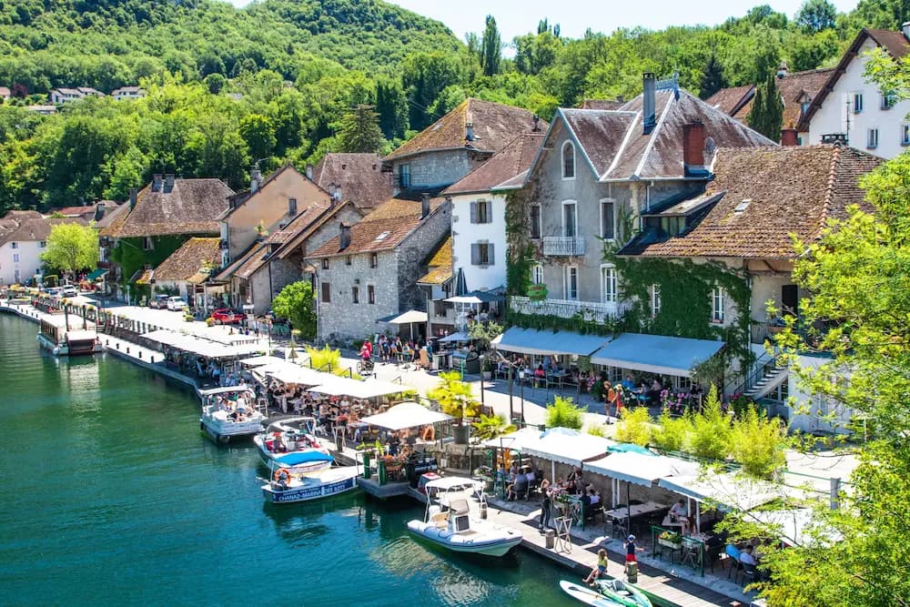 Photo du village de Chanaz